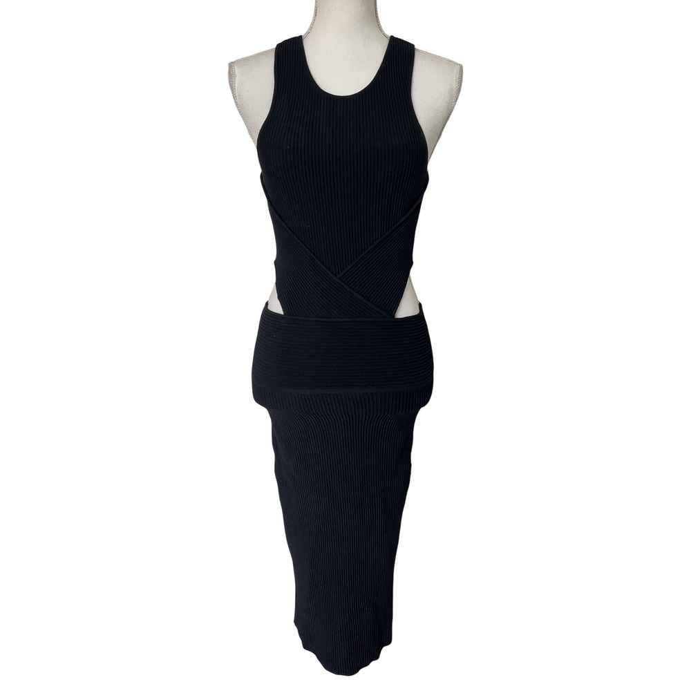 Ronny Kobo Collection‎ knit tank midi dress SZ: S